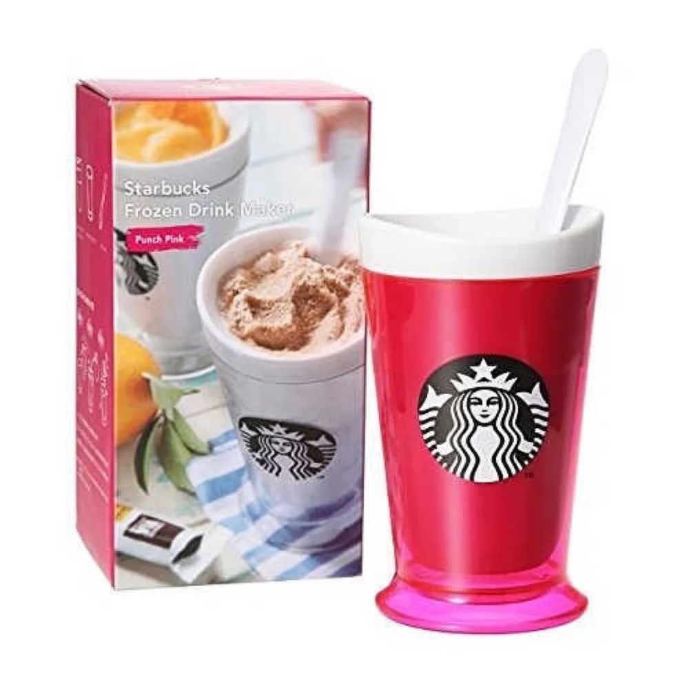 NIB Starbucks Frozen Drink Maker Punch Pink